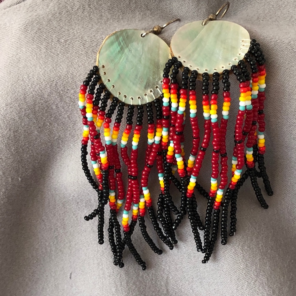 🎀🎀Handmade beaded earrings
